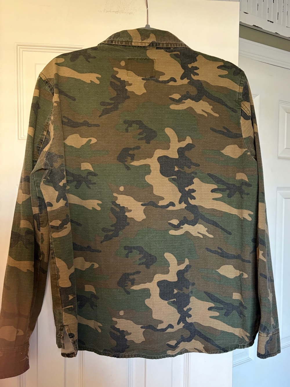 Sanctuary Clothing Camo Rip Stop Skater Jacket/Shirt Size XL - Picture 3 of 6
